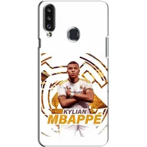 Чехол (TPU) с Футболистом на Samsung Galaxy A20s (A207) (Мбаппе Реал)
