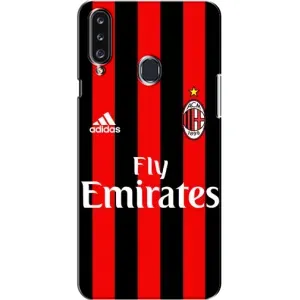 Чехлы с ТОП Футбольными клубами на Samsung Galaxy A20s (A207) (Milan)