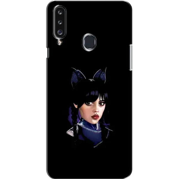 Чехол с рисунком «Милая Уэнсдей» для Samsung Galaxy A20s (A207) Чехол с рисунком «Милая Уэнсдей» для Samsung Galaxy A20s (A207)