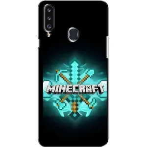 Чохол майнкрафт для Samsung Galaxy A20s (A207) (MineCraft 2)