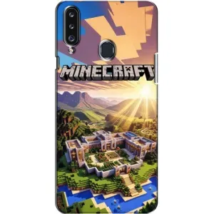 Чохол майнкрафт для Samsung Galaxy A20s (A207) (MINECRAFT)
