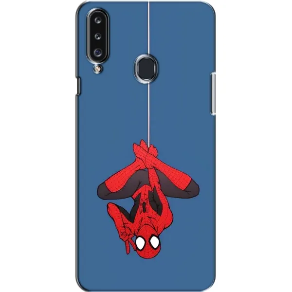 Чехол с рисунком «На паутине» для Samsung Galaxy A20s (A207)