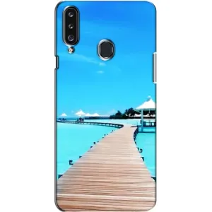 Летний Чехол на Samsung Galaxy A20s (A207) (Набережная)