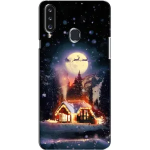 Чехлы на Новый Год Samsung Galaxy A20s (A207) (Настроение зимнее)