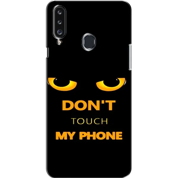 Чехол с рисунком «Не трогай мой телефон» для Samsung Galaxy A20s (A207) Чехол с рисунком «Не трогай мой телефон» для Samsung Galaxy A20s (A207)