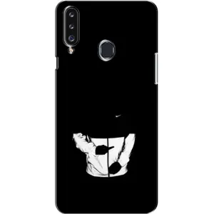 Силіконовый Чохол на Samsung Galaxy A20s (A207) з картинкою НАЙК (Nike стиль)