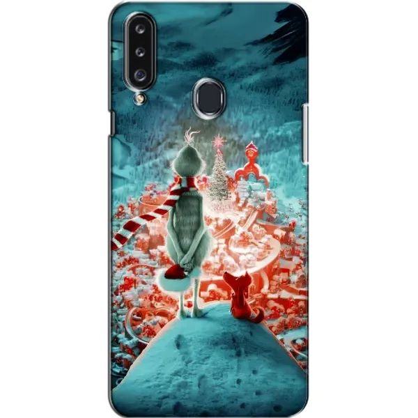 Чехол с рисунком «Новогодний Гринч» для Samsung Galaxy A20s (A207) Чехол с рисунком «Новогодний Гринч» для Samsung Galaxy A20s (A207)