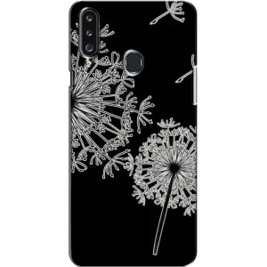 Силіконовий Чохол з кульбабками на Samsung Galaxy A20s (A207) (Кульбаба)