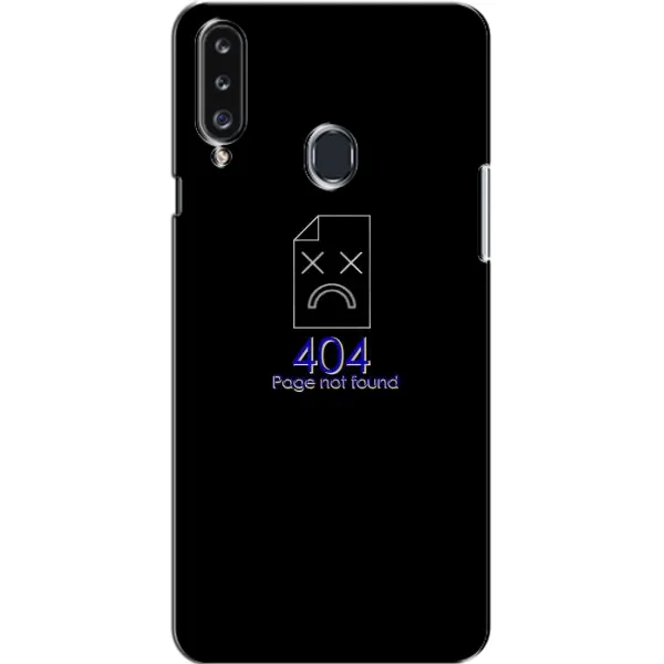 Чехол с рисунком «Ошибка 404» для Samsung Galaxy A20s (A207) Чехол с рисунком «Ошибка 404» для Samsung Galaxy A20s (A207)