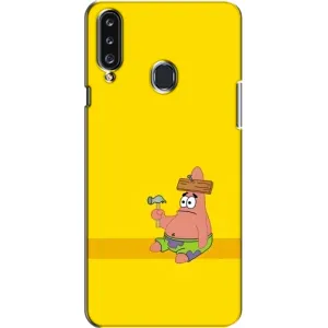 Чехлы с Патриком на Samsung Galaxy A20s (A207) (Ошибочка)