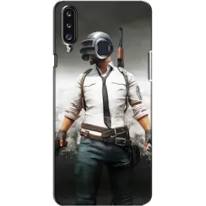 Чохол з картинкою "Герой Pubg" на Samsung Galaxy A20s (A207) (Пабг)