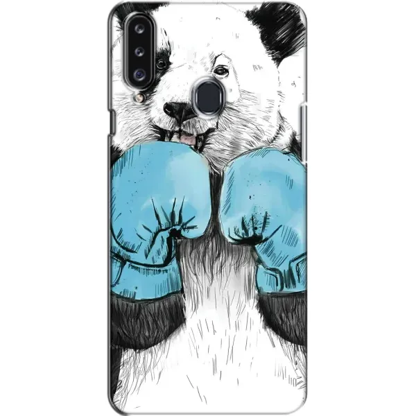 Чехол с рисунком «Панда боксер» для Samsung Galaxy A20s (A207) Чехол с рисунком «Панда боксер» для Samsung Galaxy A20s (A207)