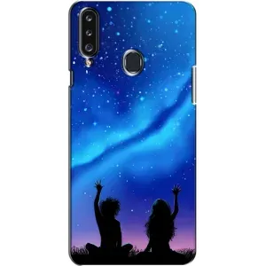 Силиконовые Чехлы Любимому человеку для Samsung Galaxy A20s (A207) (Парочка)
