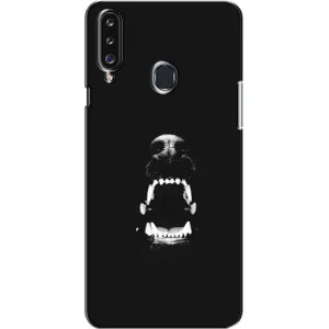 Чехол ДОБЕРМАН для Samsung Galaxy A20s (A207) (Пасть добермана)