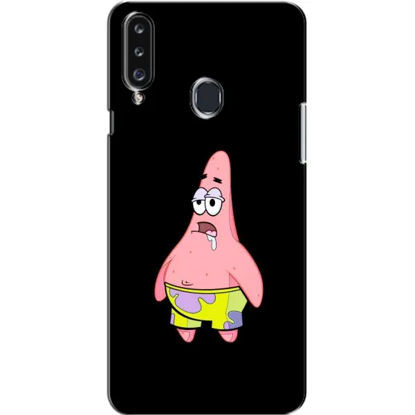 Чехол с рисунком «Патрик завис» для Samsung Galaxy A20s (A207)