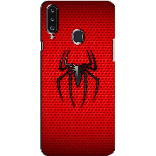 Чехол с рисунком «Паук марвел» для Samsung Galaxy A20s (A207)
