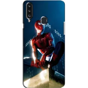 Чохол Супергерой Людина Павук на Samsung Galaxy A20s (A207) (Павук на домі)