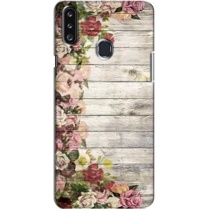 Чохли з тематикою "КВІТИ" на Samsung Galaxy A20s (A207) (Плетені квіти)