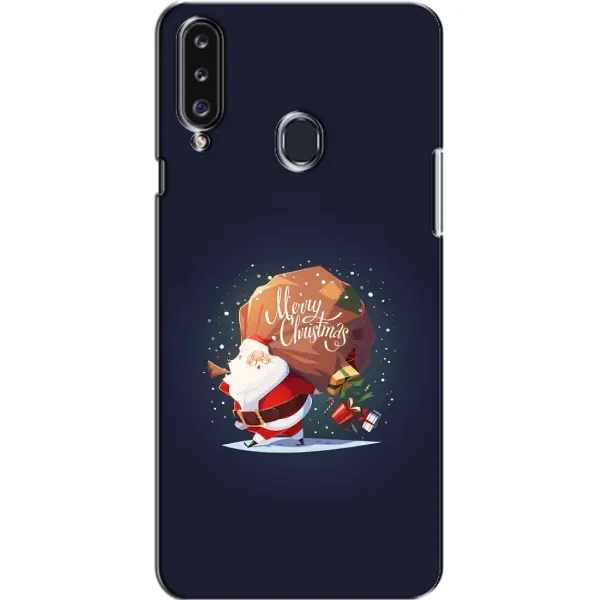 Чехол с рисунком «Подарки от Санты» для Samsung Galaxy A20s (A207) Чехол с рисунком «Подарки от Санты» для Samsung Galaxy A20s (A207)