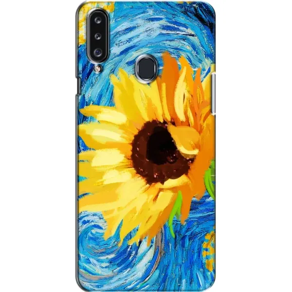 Чехол с рисунком «Подсолнух цветок» для Samsung Galaxy A20s (A207) Чехол с рисунком «Подсолнух цветок» для Samsung Galaxy A20s (A207)