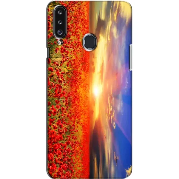 Чехол с рисунком «Поле тюльпанов» для Samsung Galaxy A20s (A207) Чехол с рисунком «Поле тюльпанов» для Samsung Galaxy A20s (A207)