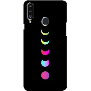 Чехол (ТПУ) с планетами на Samsung Galaxy A20s (A207) (Полнолуние)
