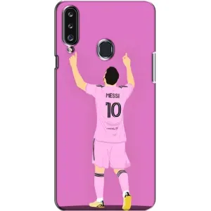 Чехлы Лео Месси в Майами на Samsung Galaxy A20s (A207) (Празднование Месси)