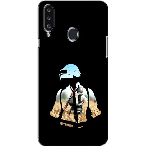 Чехол с рисунком «Пубг мен» для Samsung Galaxy A20s (A207)