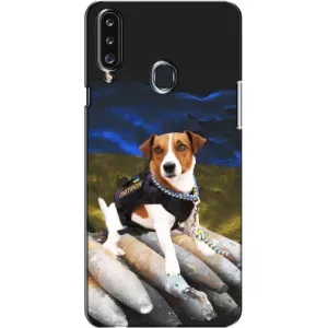 Чехол с принтом Собаки Патрон для Samsung Galaxy A20s (A207) (Пёс Патрон)