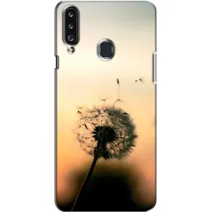 Силіконовий Чохол з кульбабками на Samsung Galaxy A20s (A207) (Роздмухана кульбабка)