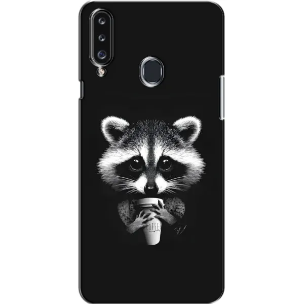 Чехол с рисунком «С кофем» для Samsung Galaxy A20s (A207) Чехол с рисунком «С кофем» для Samsung Galaxy A20s (A207)