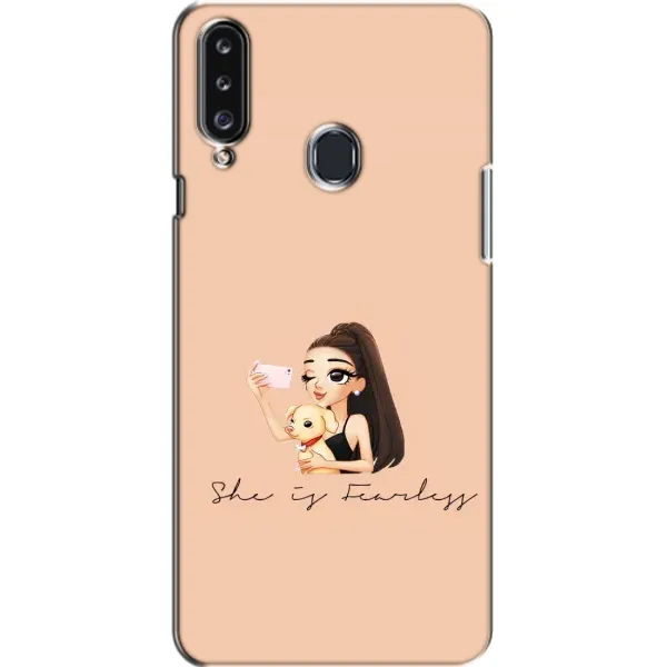 Чехол с рисунком «С собакой» для Samsung Galaxy A20s (A207) Чехол с рисунком «С собакой» для Samsung Galaxy A20s (A207)