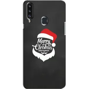 Чехол Санта Клаус для Samsung Galaxy A20s (A207) (Санта Крисмас)