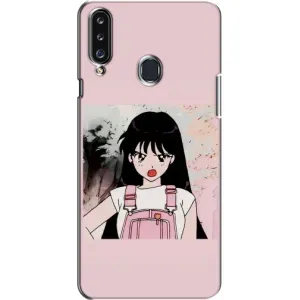 Чехол с персонажами АНИМЕ на Samsung Galaxy A20s (A207) (Сейлор Марс)