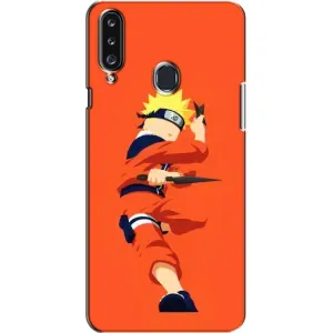 Чехлы с принтом Наруто на Samsung Galaxy A20s (A207) (Силуэт Наруто)