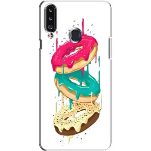 Чохол з зображенням смачної їжі для Samsung Galaxy A20s (A207) (Соковиті пончики)