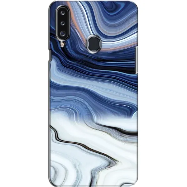 Чехол с рисунком «Светлый мрамор» для Samsung Galaxy A20s (A207) Чехол с рисунком «Светлый мрамор» для Samsung Galaxy A20s (A207)