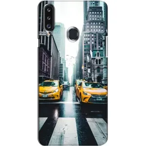Силиконовый бампер (Работники) на Samsung Galaxy A20s (A207) (Такси)