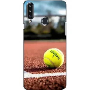 Чохли з прінтом Спортивна тематика для Samsung Galaxy A20s (A207) (Тенісний корт)