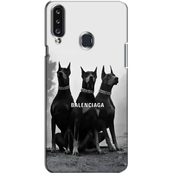 Чехол с рисунком «Три добермана» для Samsung Galaxy A20s (A207) Чехол с рисунком «Три добермана» для Samsung Galaxy A20s (A207)