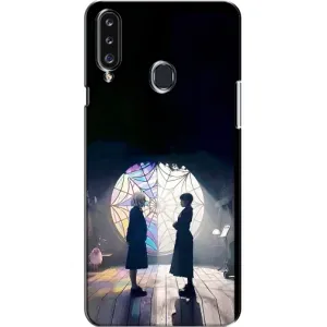 Чехлы с принтом Уэнсдей на Samsung Galaxy A20s (A207) (Уэнсдей и Энди)