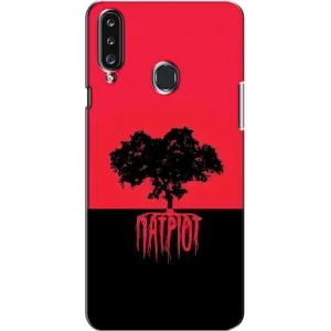 Чехлы УПА (Красно-Чёрный) на Samsung Galaxy A20s (A207) (УПА Патриот)