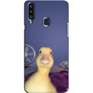 Бампер з принтом Меми для Samsung Galaxy A20s (A207) (Качка)