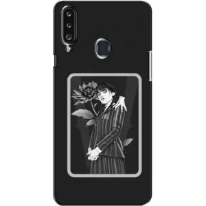 Чехлы с принтом Уэнсдей на Samsung Galaxy A20s (A207) (Венсдей картина)