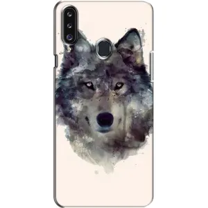 Чехол с Волком на Samsung Galaxy A20s (A207) (Волк)