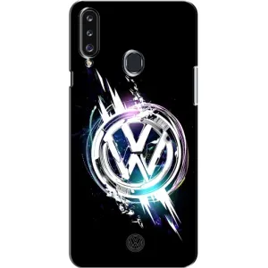 Чехол "Фольксваген" для Samsung Galaxy A20s (A207) (Volkswagen на черном)