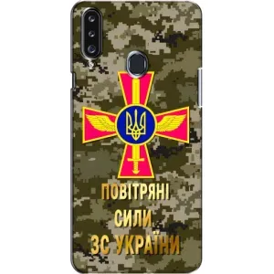 Чехлы на военную тематику для Samsung Galaxy A20s (A207) (ВС ЗСУ)