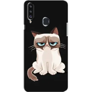 Чехол на тематику: Коты для Samsung Galaxy A20s (A207) (Взгляд кота)