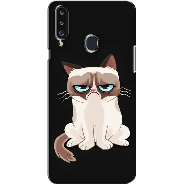 Чехол с рисунком «Взгляд кота» для Samsung Galaxy A20s (A207) Чехол с рисунком «Взгляд кота» для Samsung Galaxy A20s (A207)