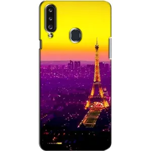 Чехол с Эйфелевой башней на Samsung Galaxy A20s (A207) (Яркая башня)